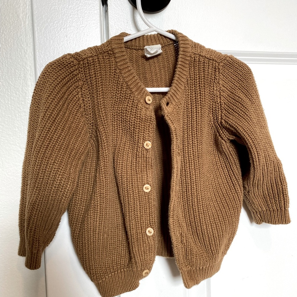 H&M | Organic cotton cardigan sweater 6-9 months